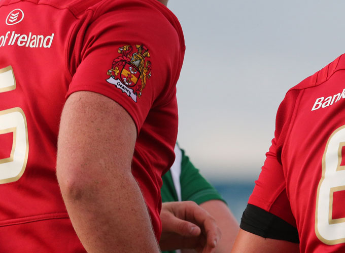 Family Crests Feature On Munster Jersey
