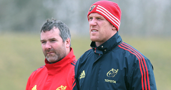 In Pics:  Munster Rugby Training In UL