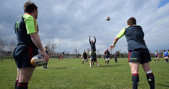 Latest Pics: Munster Rugby Training In CIT