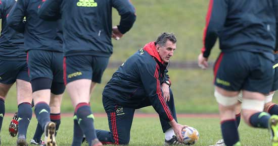 Latest Pics:  Munster Rugby Training In UL