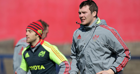 In Pics: Munster Rugby Training In Musgrave Park